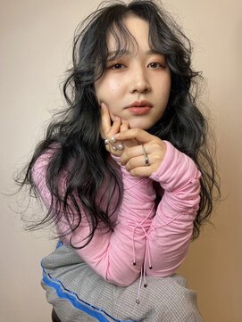 ベル バイ マグ 諏訪店(belle by Mag) 20代30代40代髪質改善トリートメントブルーブラック透け感