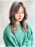 【ARTE表参道/青山】モテ髪ミディアム×ブリーチなし透明感