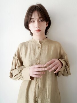 ガーランドツー(Garland 2F) ショート 前髪/マチルダボブ/ピンクベージュ/池袋