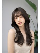 エインアンリー 明治神宮前(AIN.ANLY.)&nbsp;レイヤーカット/顔まわりレイヤー/顔まわりカット/前髪カット