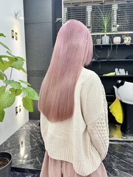 チュダック(ChuDuck) 韓国風《ペールピンク》ハイトーン/ケアブリーチ/ダブルカラー