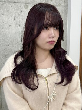 サクラ オモテサンドウ(SAKURA) カシスピンク ブリーチなしダブルカラー 表参道