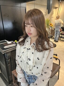 ノエル 池袋店(noel) 【noel】manami×ブリーチなしベージュ