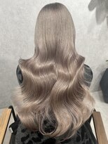 ロウル 渋谷(LOWRL)&nbsp;ラベンダーベージュカラー/ブリーチ