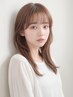 [シールドTr付き]ナチュラルストレート＋デザインカット　￥10900【銀座】