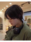 伸ばしかけショートウルフ　stylist今井