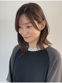 《SoSo》外ハネ×シースルーバング