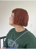 ミニボブ/オレンジブラウン
