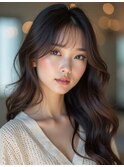 韓国くびれヘア_調布ワイドバング外ハネボブ美髪のススメ