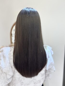 アンド ラ ブランシュ(&.La Blanche) チェリーブラウン/ホワイトグレージュ/美髪/髪質改善