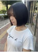 ストレートボブ/ぱつっとボブ/ワンレンボブ/ぱっつん前髪