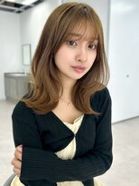 ユーフォリア 渋谷グランデ(Euphoria SHIBUYA GRANDE)&nbsp;レイヤーカット 顔周りカット 顔周りレイヤー ブリーチ 艶髪