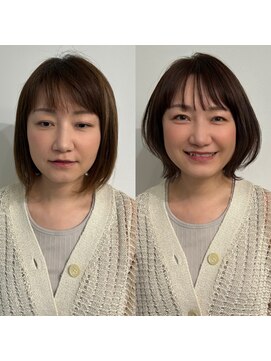 メロウ(me'lou) 《me’lou》大人×ボブ20代30代40代50代