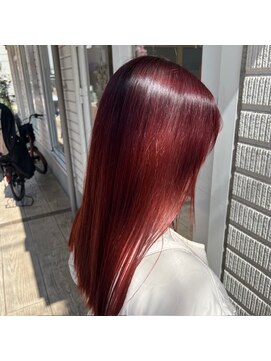 リル バイ フレイムス 川口(Lilou by Frames) チェリーレッド