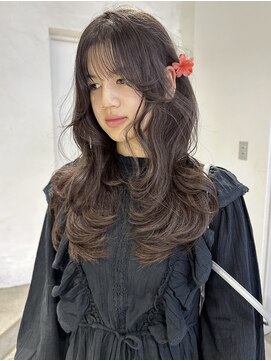 ゼスト パーク(ZEST PARK) ブラウングレージュレイヤーカット　kanon