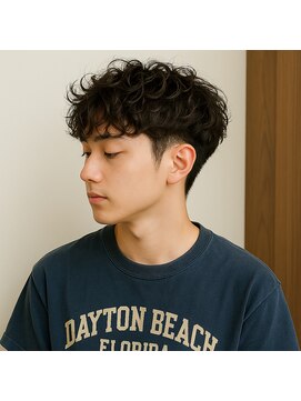 スープレックス ヘアーデザイン(SOUPREX HAIR DESIGN) ツーブロック柔らかカール 20代 30代 40代 50代 60代 学割