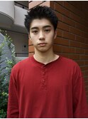 スパイキーベリーショート　バズカット　仏陀パーマ