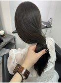 ♪オリーブグレージュ_チャコールグレー_艶カラー