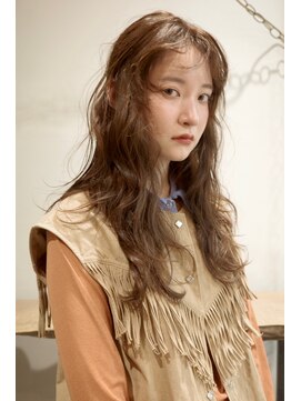 シーカ(siika) ロングレイヤー/オリーブカラー/オリーブベージュ