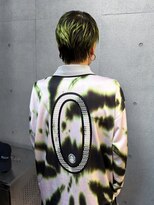 ヴァーディ オモテサンドウ(Vardy omotesando) design/ネオンカラー グリーン メンズブリーチ