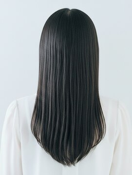 フレイムス ヘアアンドリラックス 赤羽店(Frames hair&relax) 清楚系黒髪ストレート20代30代40代◎前髪あり艶髪ロングヘア赤羽