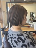 丸みショートボブ