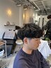 【メンズ特殊パーマ】カット+シャドウパーマ 7000円