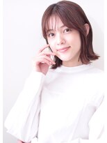 リメル 奥沢自由が丘店(Remel)&nbsp;ミディアムレイヤー/顔周りレイヤー/韓国風/ワンカール/自由が丘