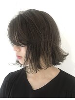 テラスヘア 新潟駅南(TERRACE hair)&nbsp;アッシュベージュ×外はねボブ