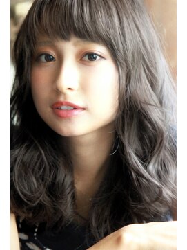 チョビー(Chobii) [chobii]803/ヴェールウェーブ/斜めバング/フェザーロング/栗原