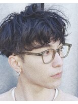 ベル 銀座5丁目店(Belle)&nbsp;Belleメンズ　メガネに合うちょっとモードなショートスタイル