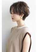 ナチュラルハンサムショート20代30代40代 福岡美容室