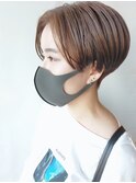【morio原宿】ノンブリーチフェイスフレーミングショート