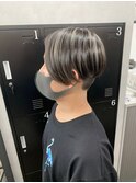 メンズハイライト★ホワイトグレージュ