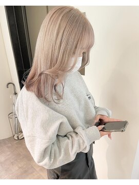 リンドトウキョウ ウメダ(LINDO TOKYO) ミルクティー/グレージュ/ハイトーン