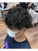 ハグ 横浜(HUG)&nbsp;クセ毛風ツイストスパイラルパーマ