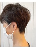 大人かわいいショート
