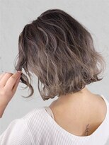 ディーバ 藤沢(D.I.E.V.A) ナチュラルウェーブショートボブ×バレイヤージュ