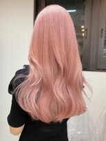 ベレーザシェルト(Beleza scelto)&nbsp;5055ニュアンスカラーホワイトピンク韓国ヘアミルクティーピンク