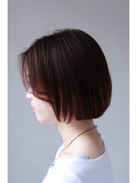 ソイクフ 四条大宮店(SOY-KUFU) 20代30代40代イメチェン似合わせカットレッドブラウンボブ