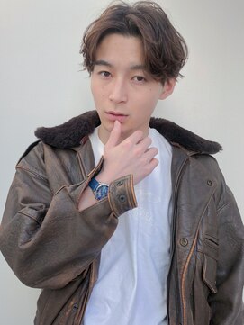 エイチ(H eitf) 【エイチ原宿/GAKU】MEN'S HAIR/かき上げヘア