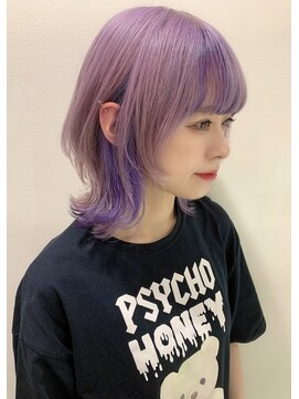 ゲーム 渋谷店(GAME) ペールピンク×ペールパープルインナー