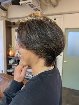コレット ヘアー 大通(Colette hair) 〈ハイライト×gray〉