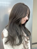 パークレーン アイス イヴェン(park lane ICI yeven)&nbsp;ブリーチなしダブルカラーオリーブグレージュ赤味消しレイヤー