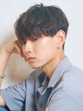 カインド 南青山(hair&make up KIND) マッシュレイヤーシャドウパーマ黒髪20代30代南青山KIND