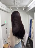 春カラー♪パープルブラウン