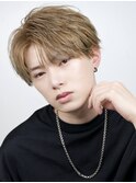 束感ショートコンマバング刈り上げツーブロックアップバング