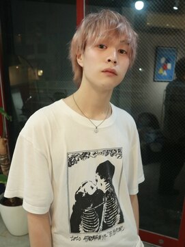 クペウ アエレ(cope'u aele) 黒髪グレーベージュレイヤーロングアッシュカラー前髪パーマ