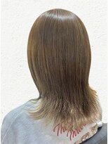 ブロッサム 上尾店(Blossom)&nbsp;大人可愛い艶カラーカーキベージュブラウン