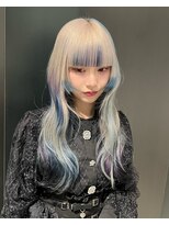 ヌル 表参道本店(Null)&nbsp;スラッシュカラー/デザインカラー/ブリーチカラー/表参道/原宿